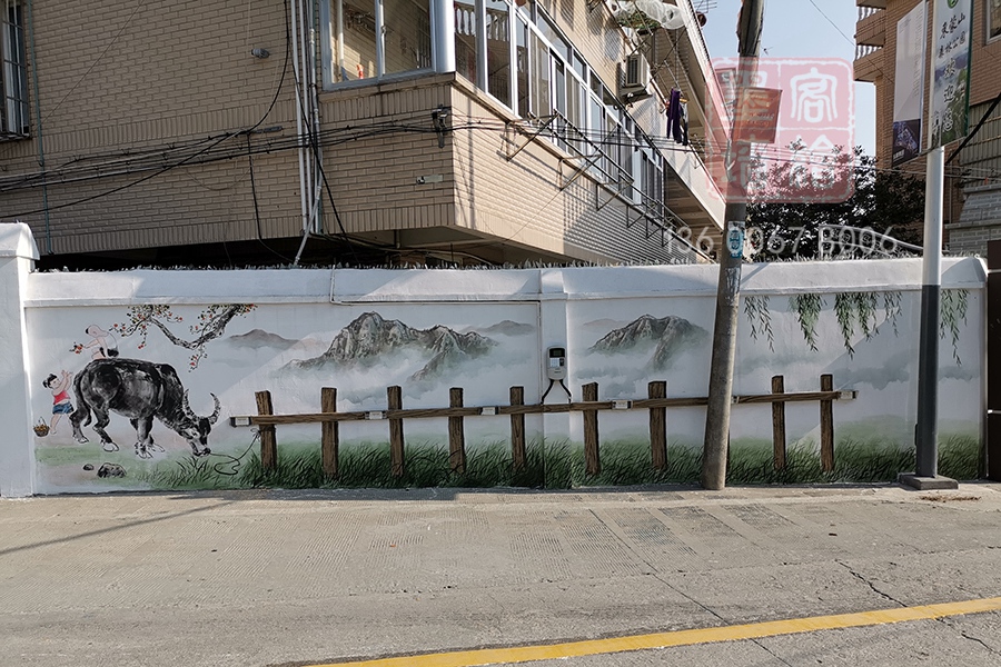 MK_QH176文化墻繪